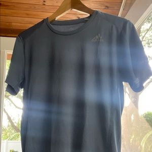 Black Adidas dry fit running shirt